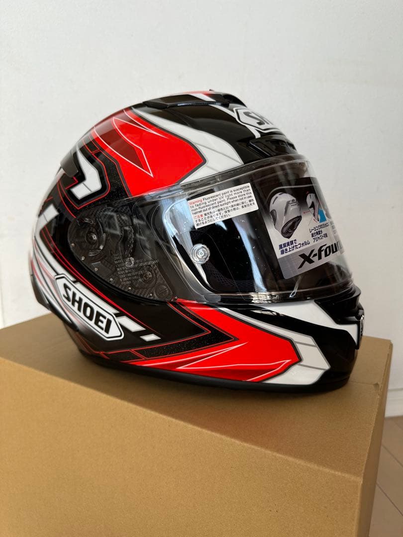 セキュリティ・セーフティ SHOEI X-Fourteen ASSAIL RED/BLACK