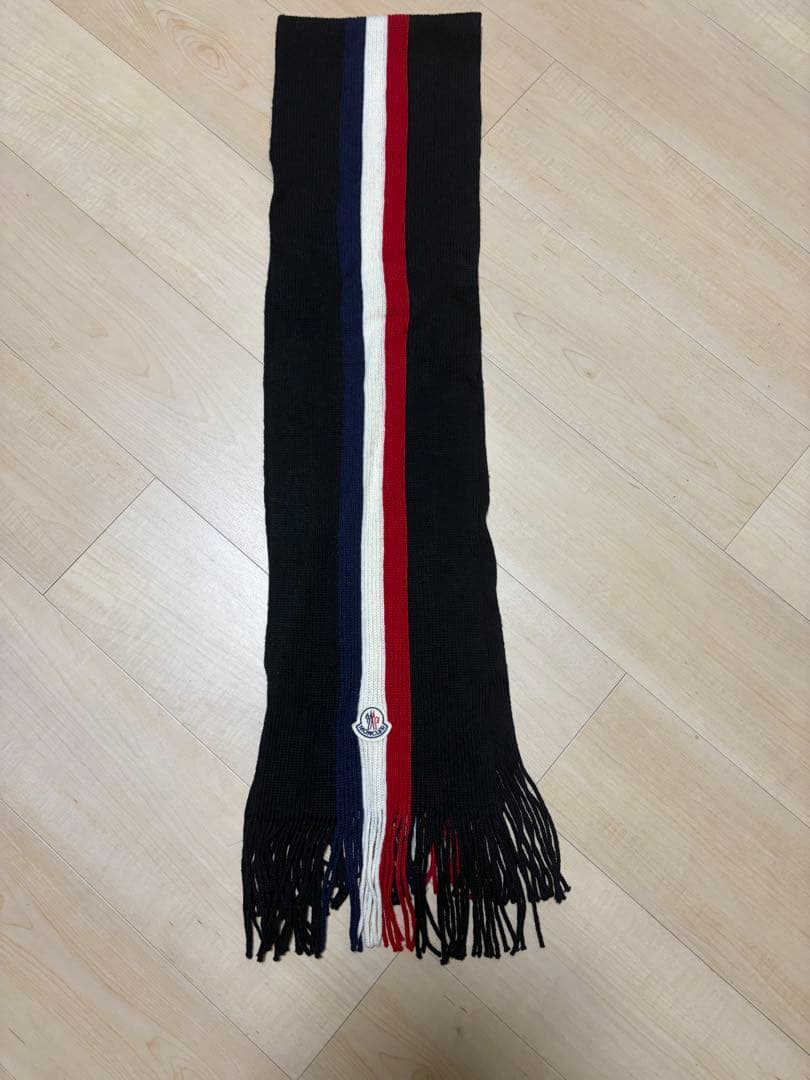 Moncler ストライプマフラー