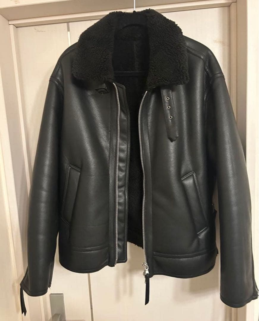 wym B-6 FAUX MOUTON BLOUSON Lサイズ