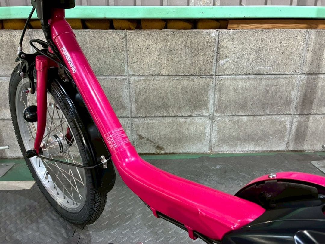 №8616 電動自転車　パナソニック　ギュット 20インチ ピンク