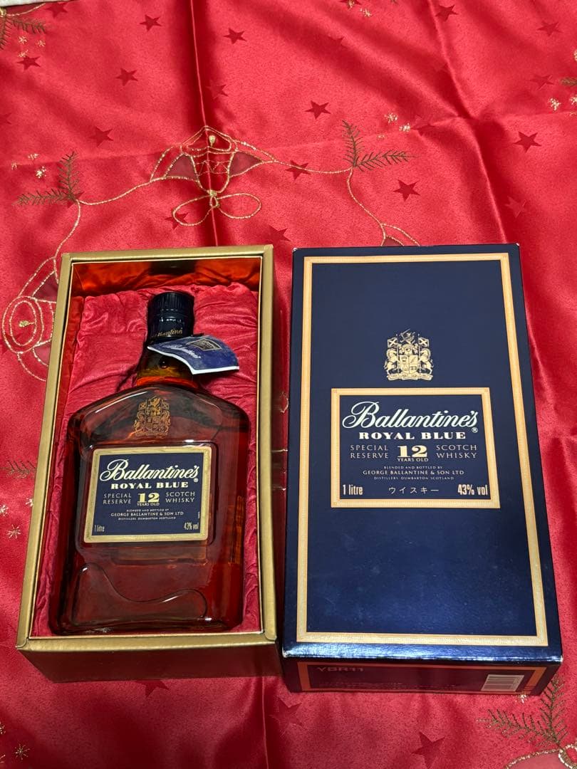 バランタイン　ロイヤルブルー12年 1L