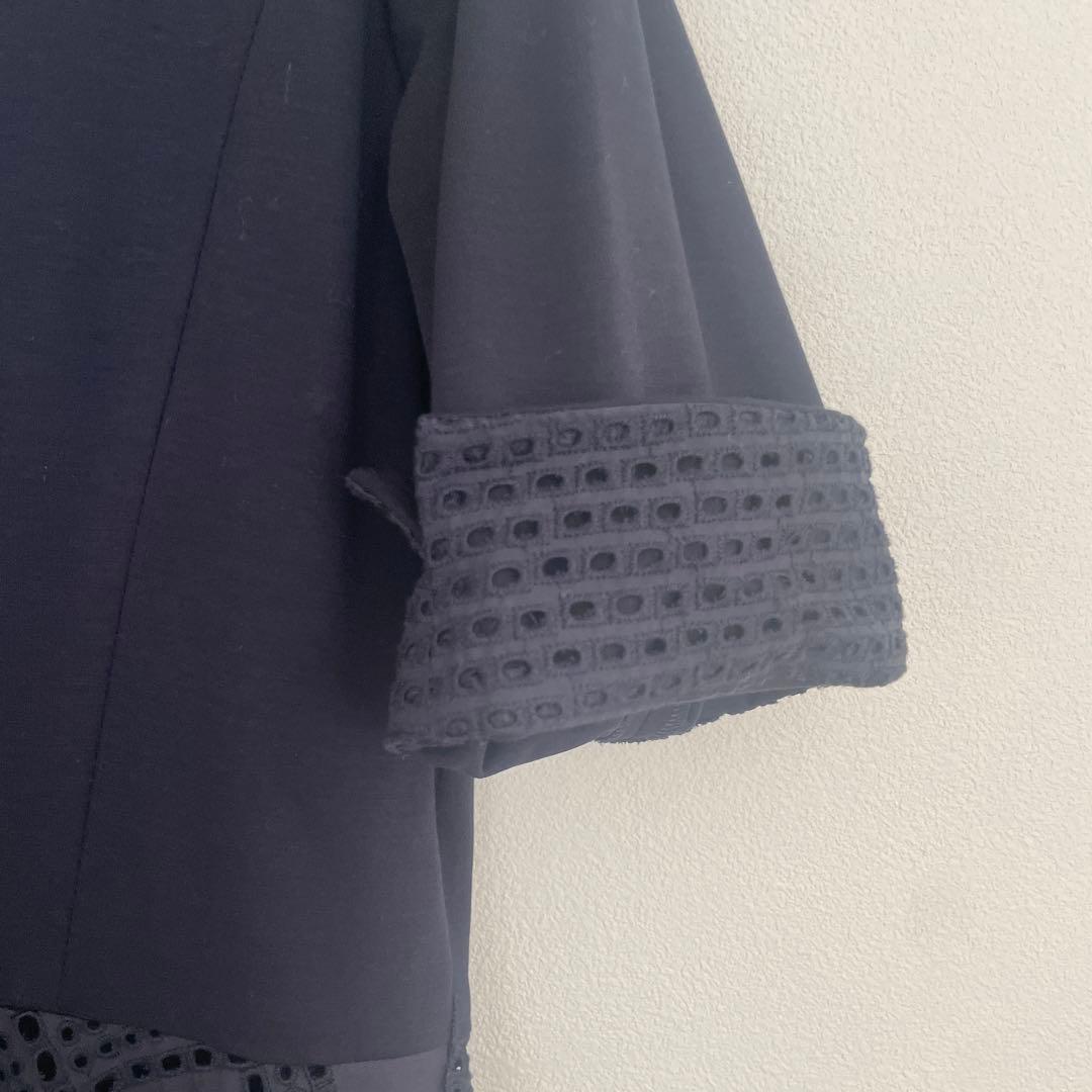 DAKS ネイビー ワンピースとジャケット セット