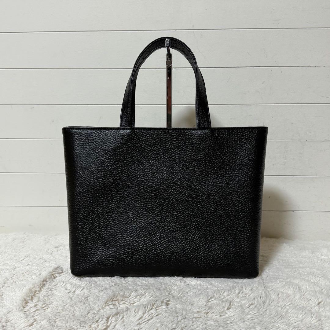 ⭐️新品未使用⭐️　ハッシュタグ　ハンドバッグ　トートバッグ　ブラック　レザー