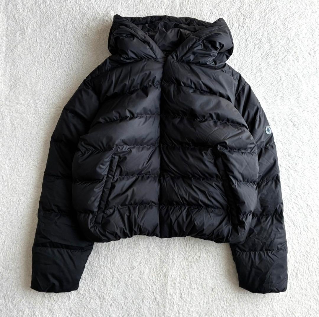 美品 オーシバル Bshop フード付き ダウンジャケット 24AW 黒