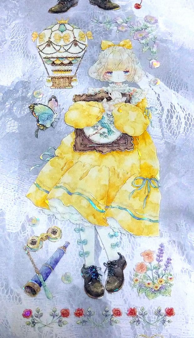 ✩のこり１✩J1093＃枕边语(贝壳光)shine切り売り海外人物マステ