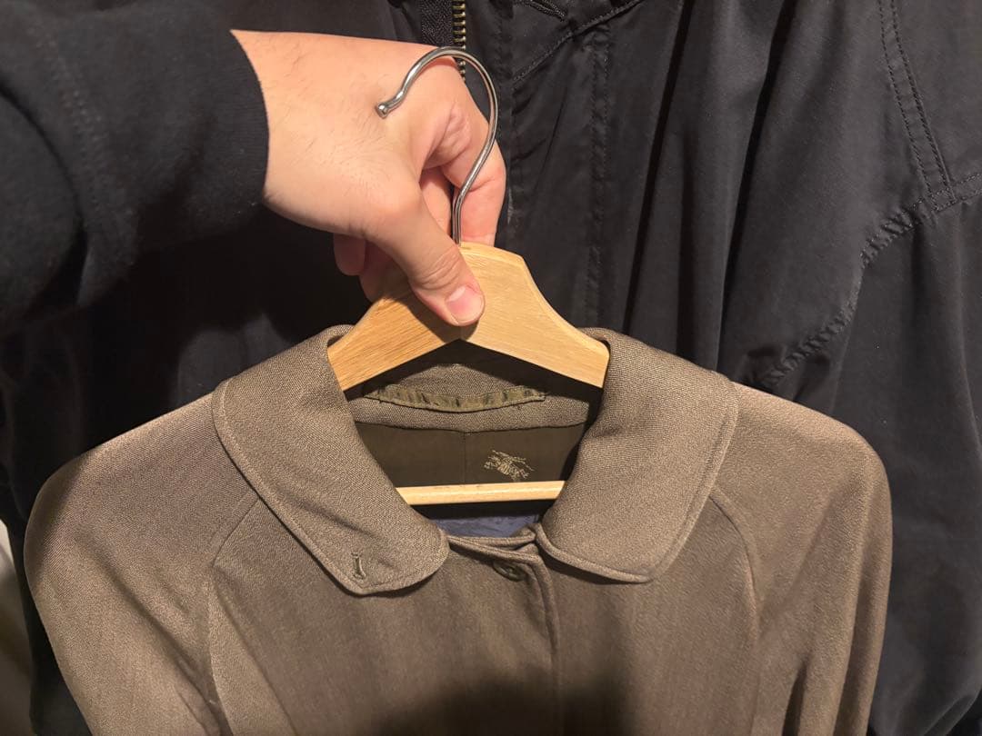 Burberry’s ギャバジン バルマカーン コート イギリス製 茶色系