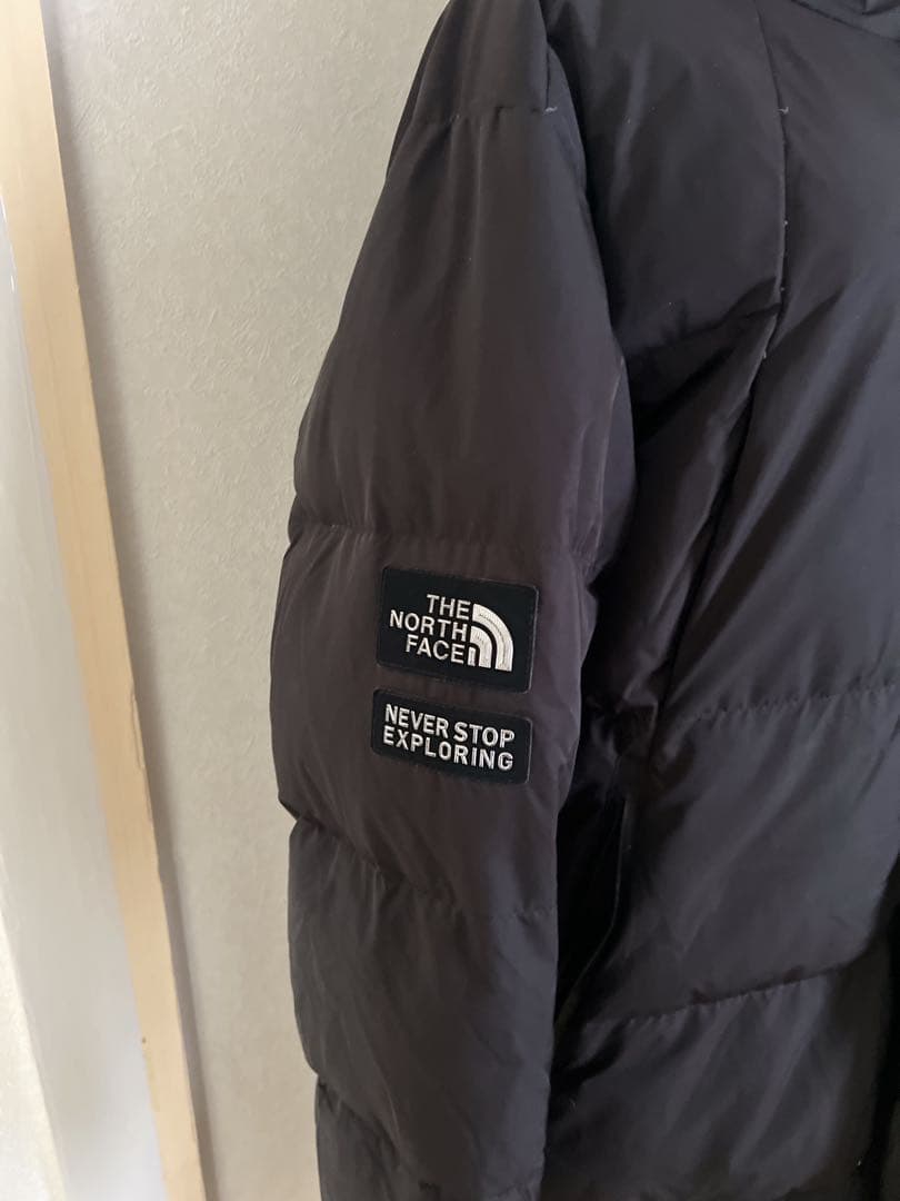 美品THE NORTH FACE ロングダウンジャケット ブラック