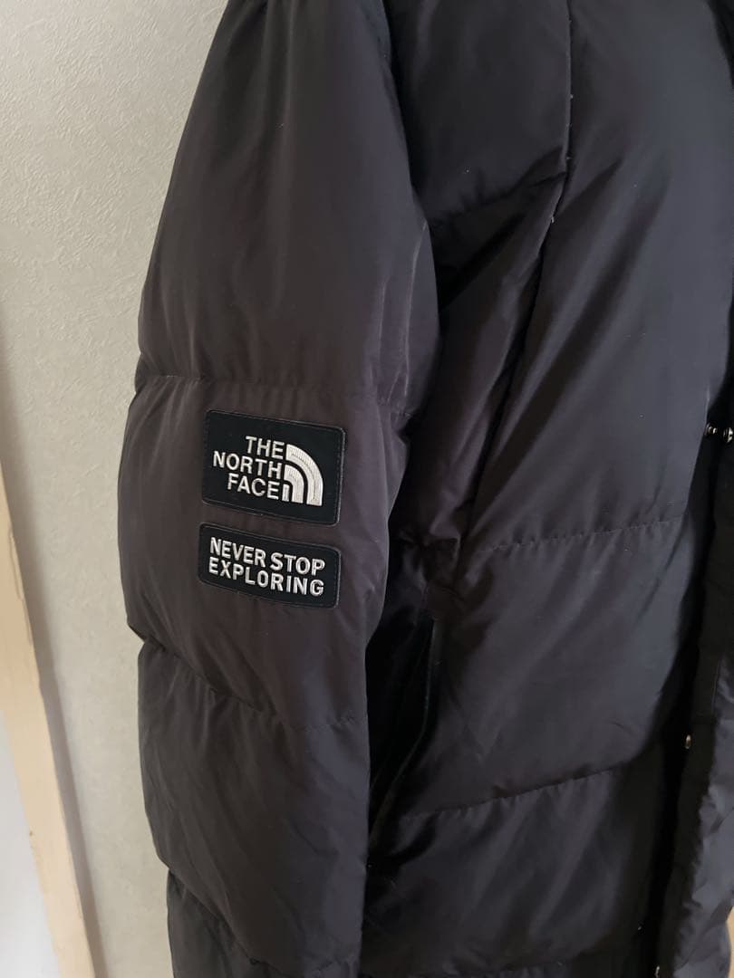 美品THE NORTH FACE ロングダウンジャケット ブラック