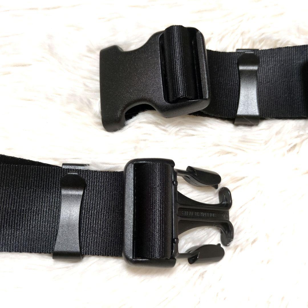 【新品同様】PORTER　HEAT　ウエストバッグ　S　黒　マグライト付き　人気