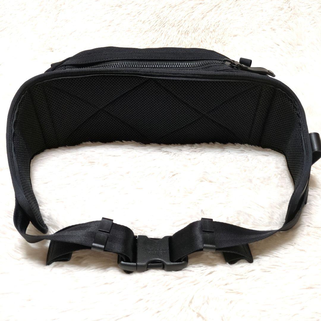 【新品同様】PORTER　HEAT　ウエストバッグ　S　黒　マグライト付き　人気