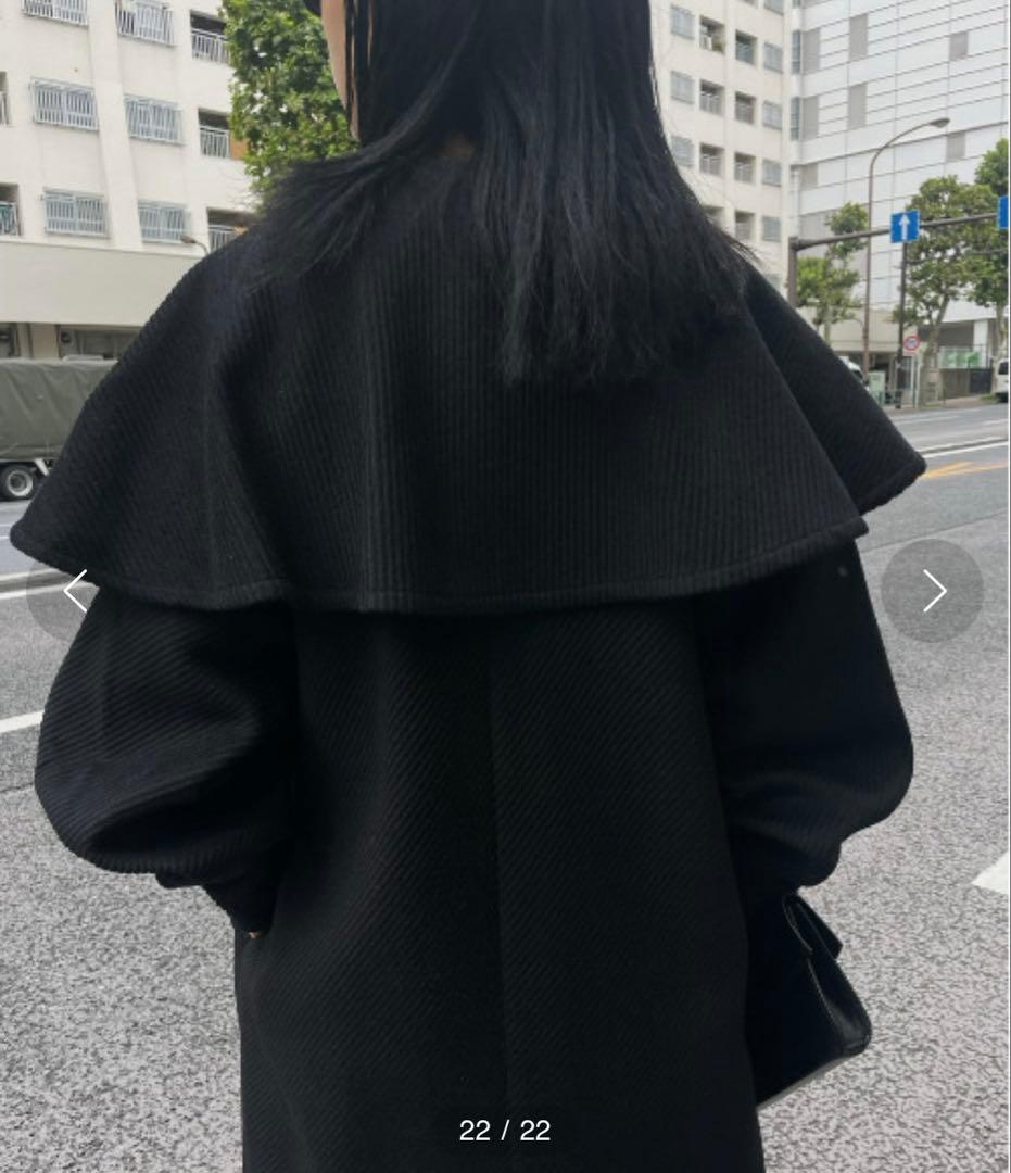 ジャケット・アウター ameri vintage 2WAY CAPE PUFF SLEEVE COAT