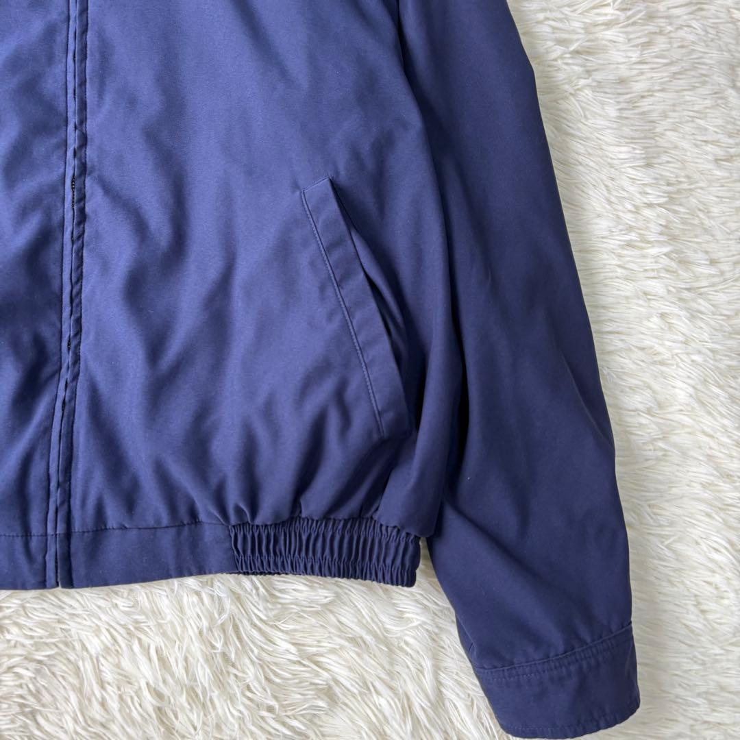 美品90s ポロバイラルフローレン　ピーススキン　スイングトップ　ネイビー　L