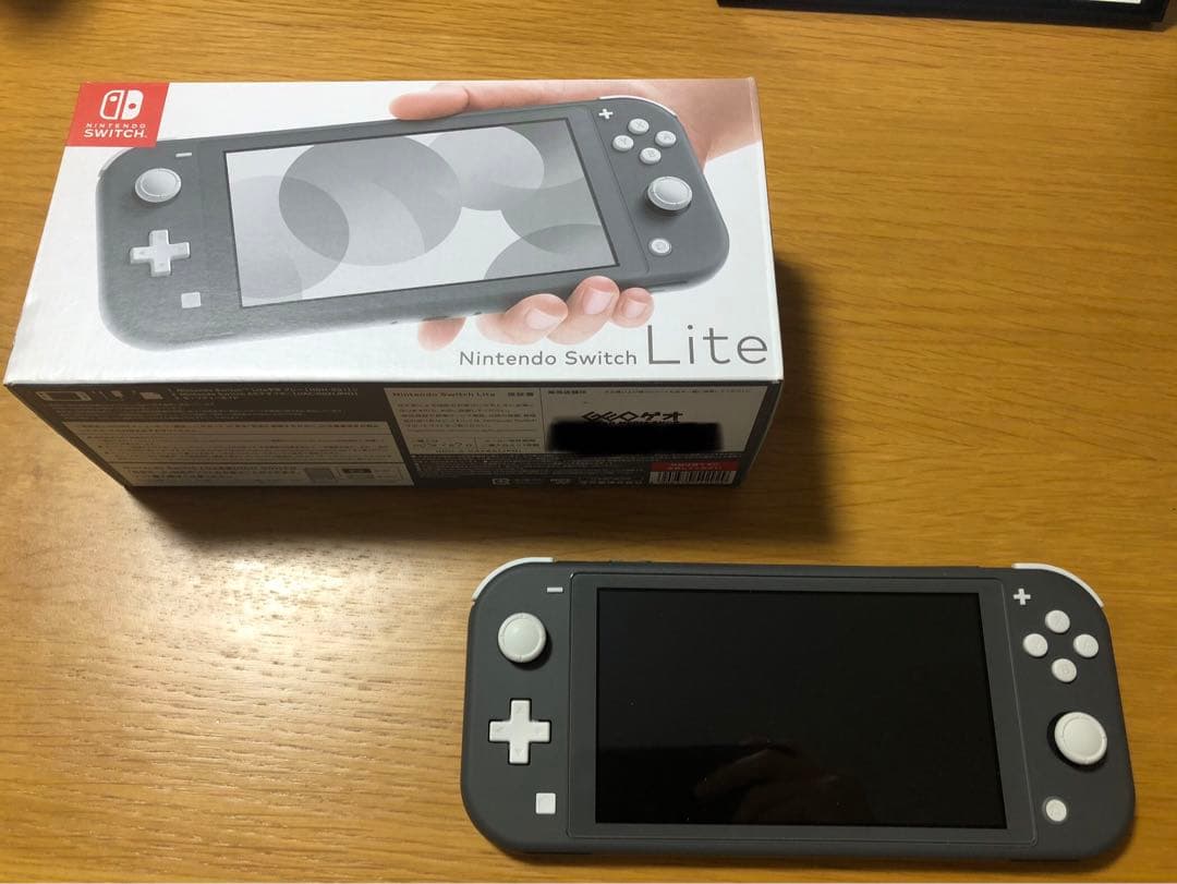Nintendo Switch Lite グレー 本体 充電器付き【即日発送】