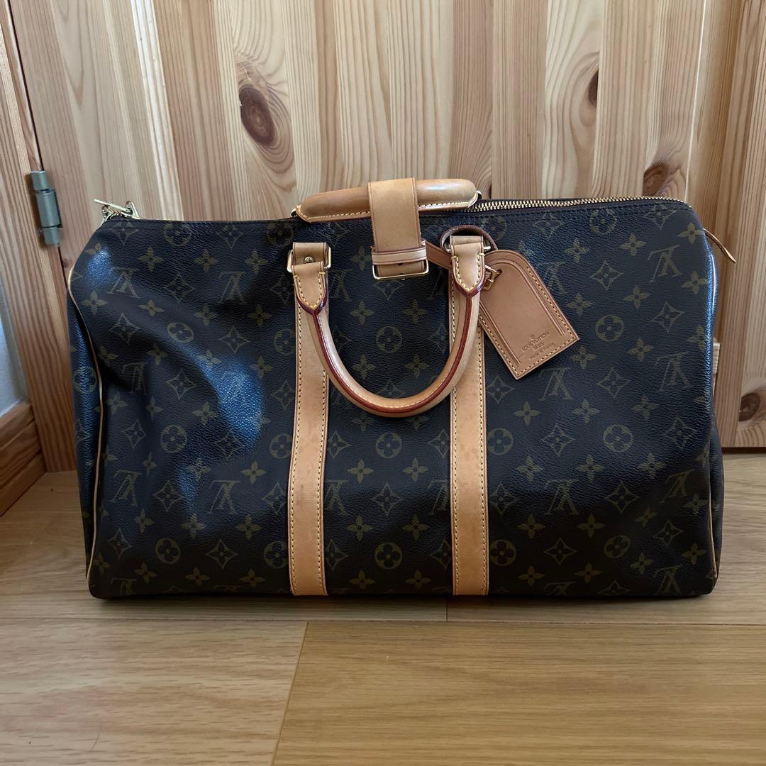 ルイヴィトン　キーポル45 モノグラム　ボストンバッグ