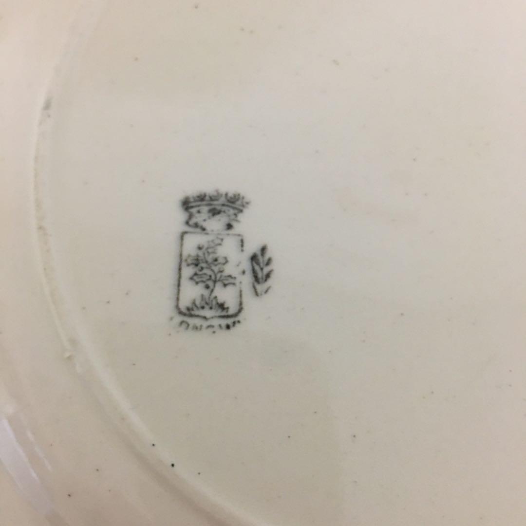 さくらんぼ柄 プレート Longwy ロンウィ フランス　ヴィンテージ