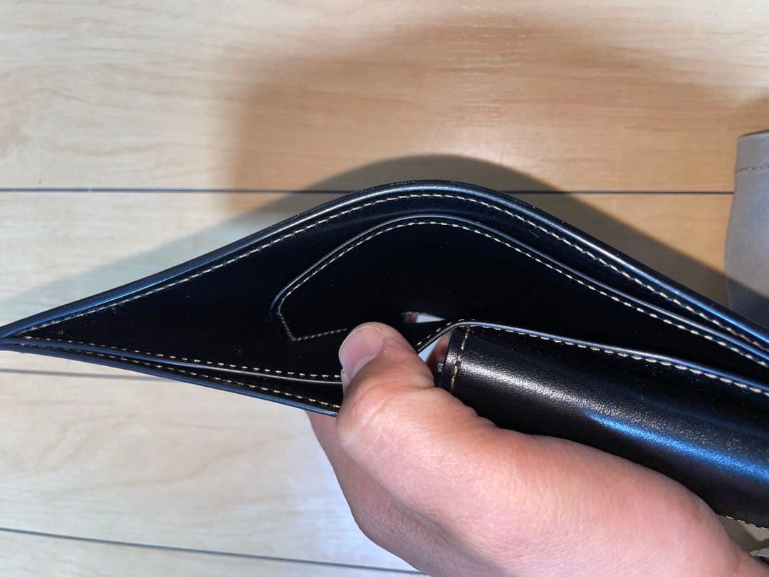 ワイルドスワンズ　WILDSWANS グラウンダー シェルコードバン　限定版