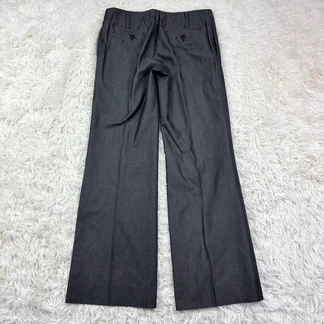 ポールスミスブラック スーツ 3点セット グレー ストライプ