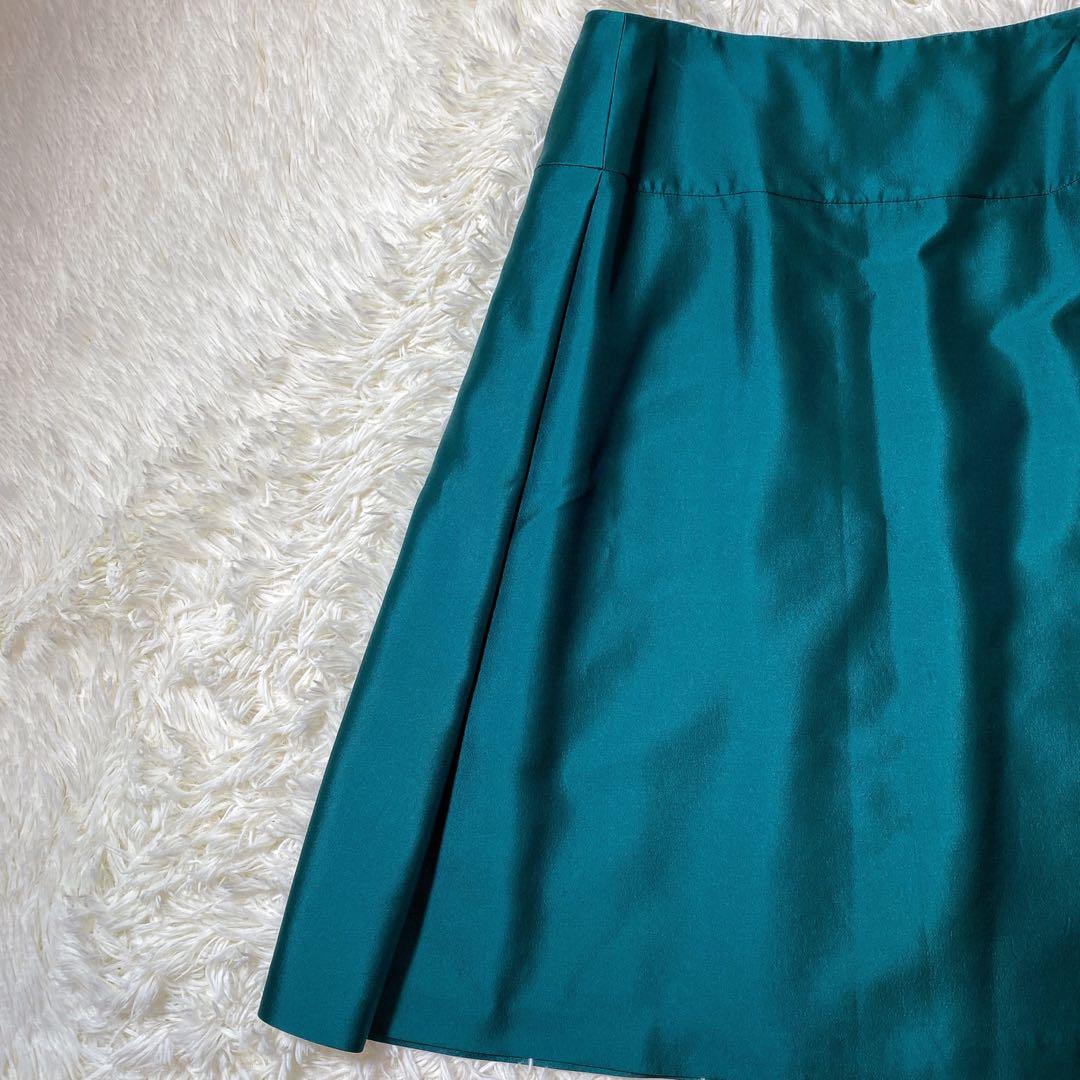 【新品タグ付き】定価6.3万円 ADORE アドーア　スカート　シルク混