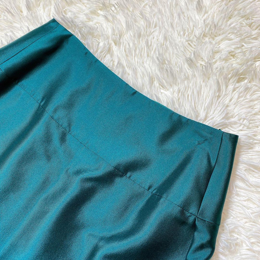 【新品タグ付き】定価6.3万円 ADORE アドーア　スカート　シルク混