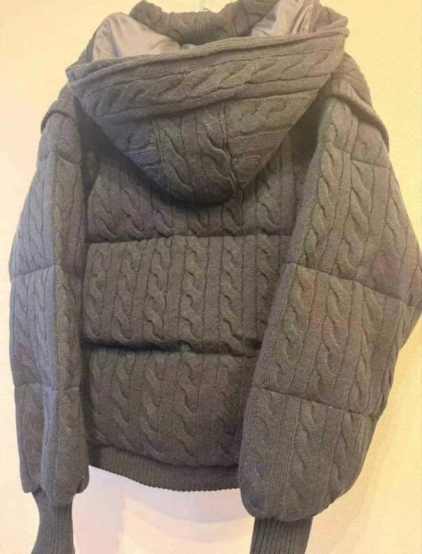 ジャケット・アウター The toe SHARD KNIT DOWN