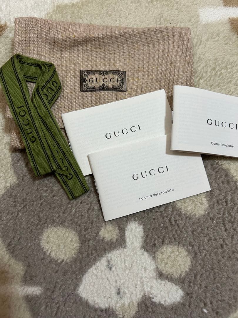 GUCCI ダブルG バイカラー カードケース ウォレット 財布 2つ折り