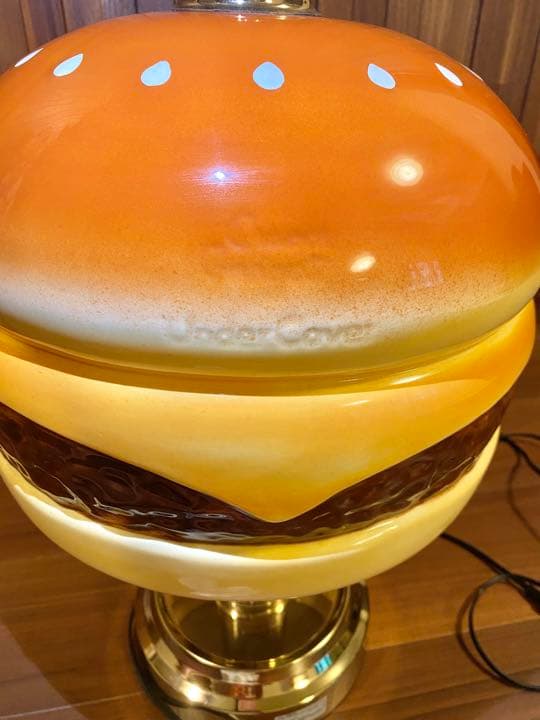 ★幻 アンダーカバー 2002年陶器製 ハンバーガーランプ