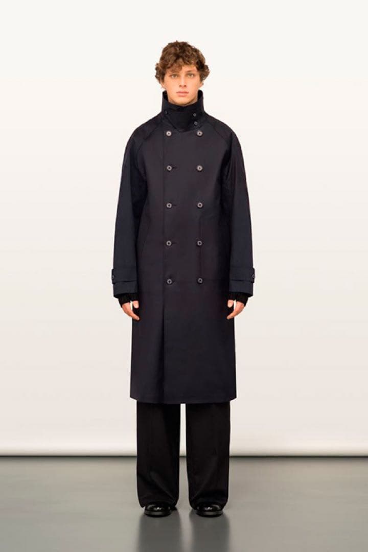 極美品 Mackintosh HYKE ゴム引きトレンチコート サイズ2