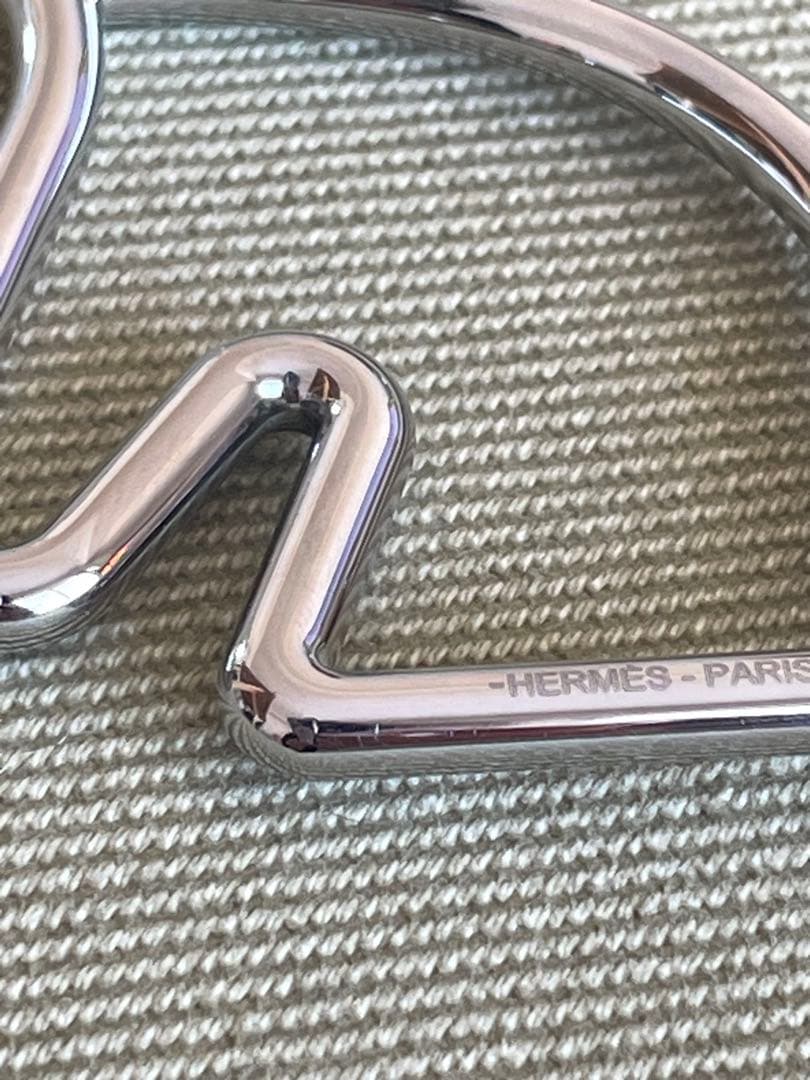 【新品未使用】HERMES シュヴァル キーホルダー