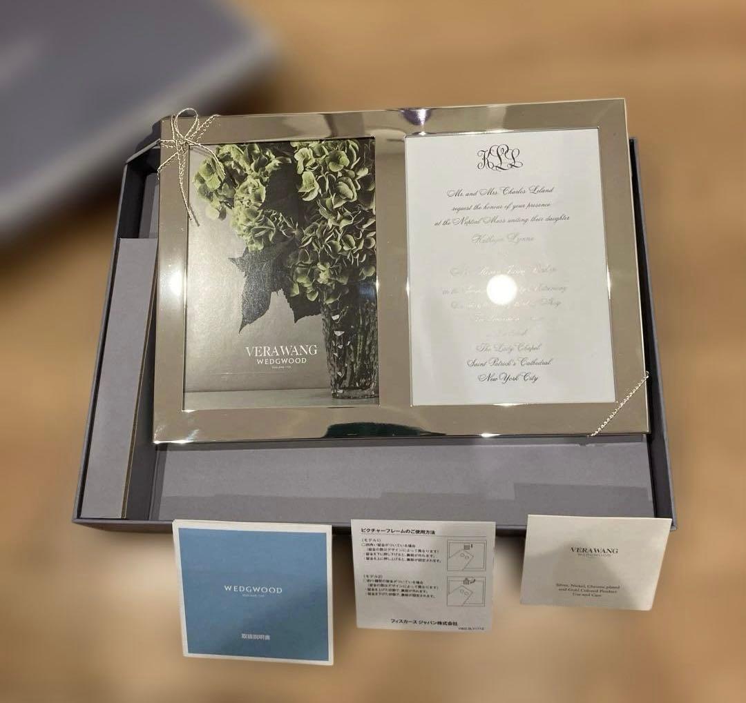 ヴェラ・ウォン ラブ ノット ダブルフレーム  フォトフレーム