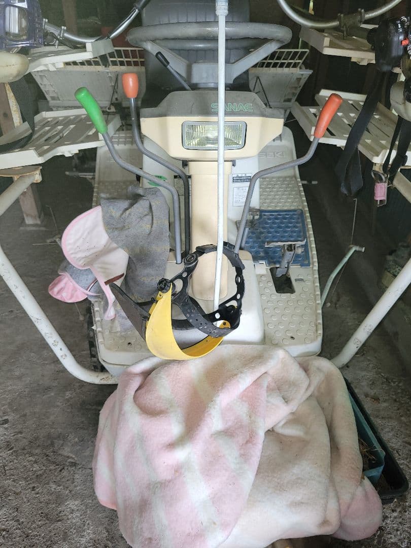 徳島発 イセキ 田植機4条植え 引き取り