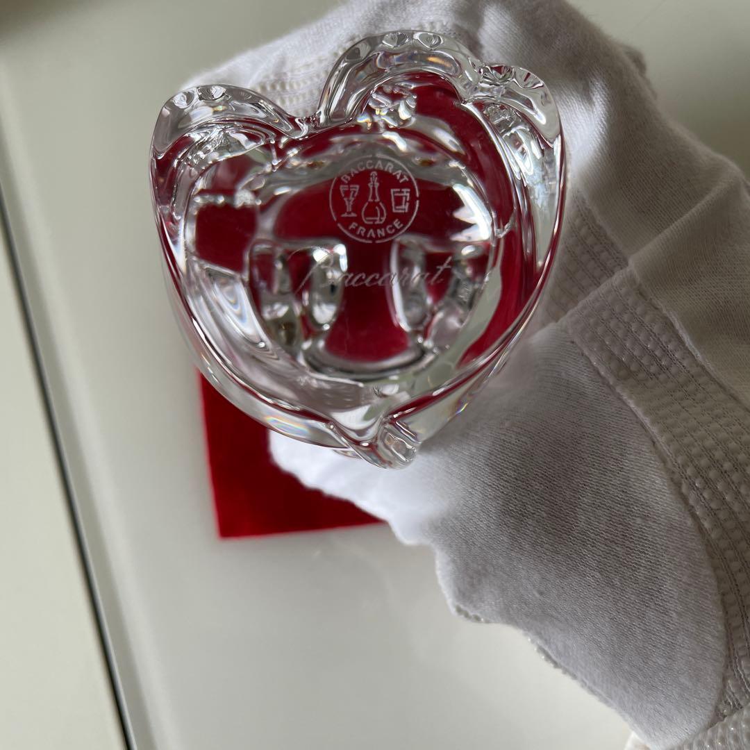 美品 Baccarat クリスタルガラス 招き猫 ラッキーキャット まねき猫