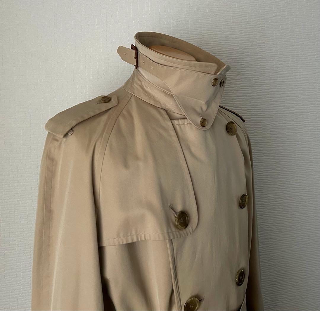 DAKS 90s 本格トレンチコート　チンストラップ　A6
