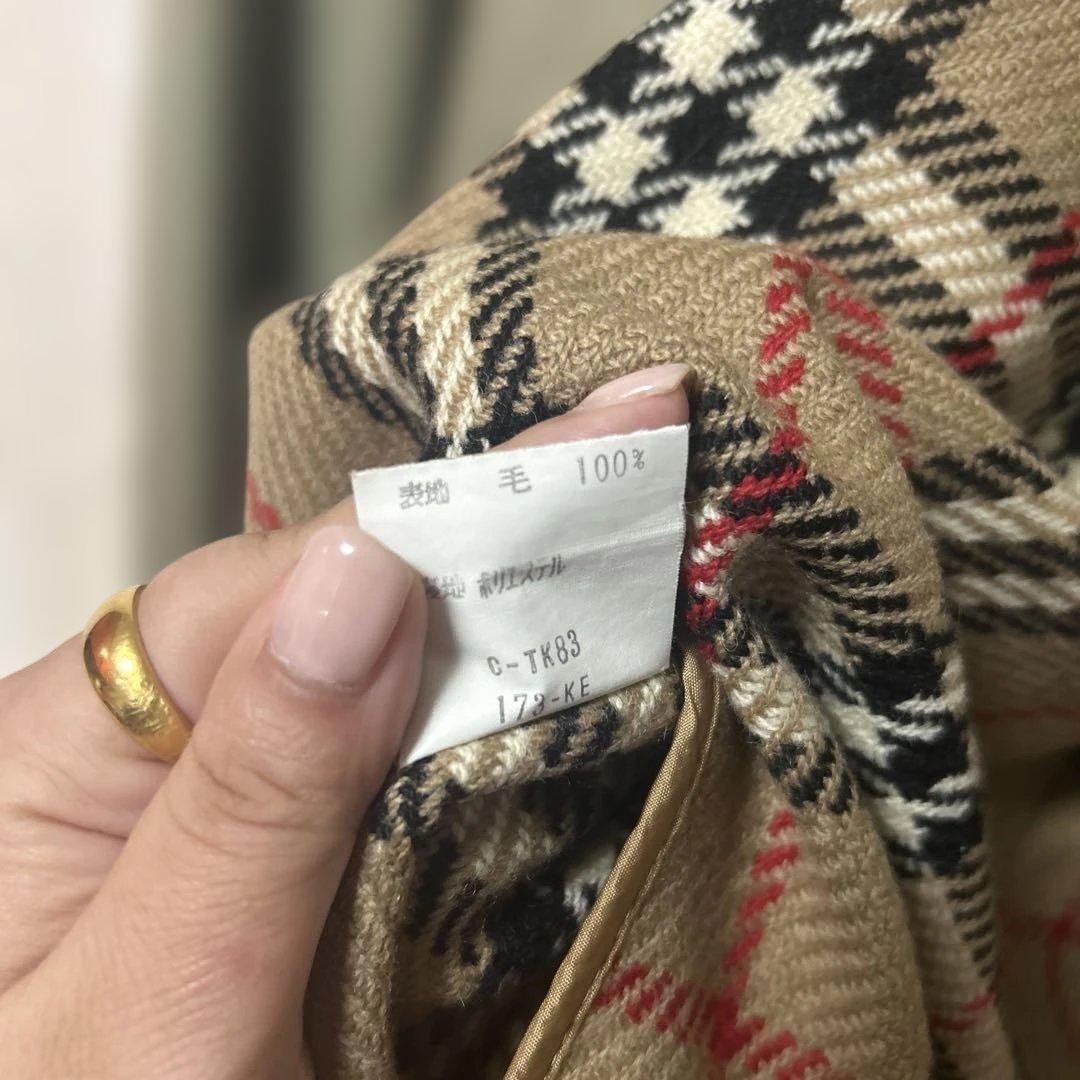 BURBERRYベージュ トレンチコート チェック裏地