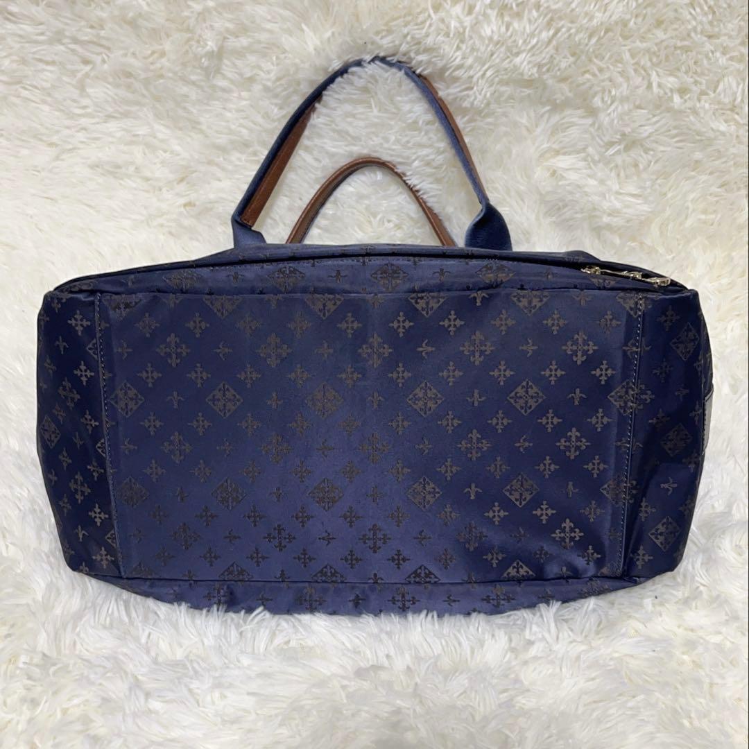 【極美品✨】russetラシット トラベルボストン キャリーオン可能　ネイビー