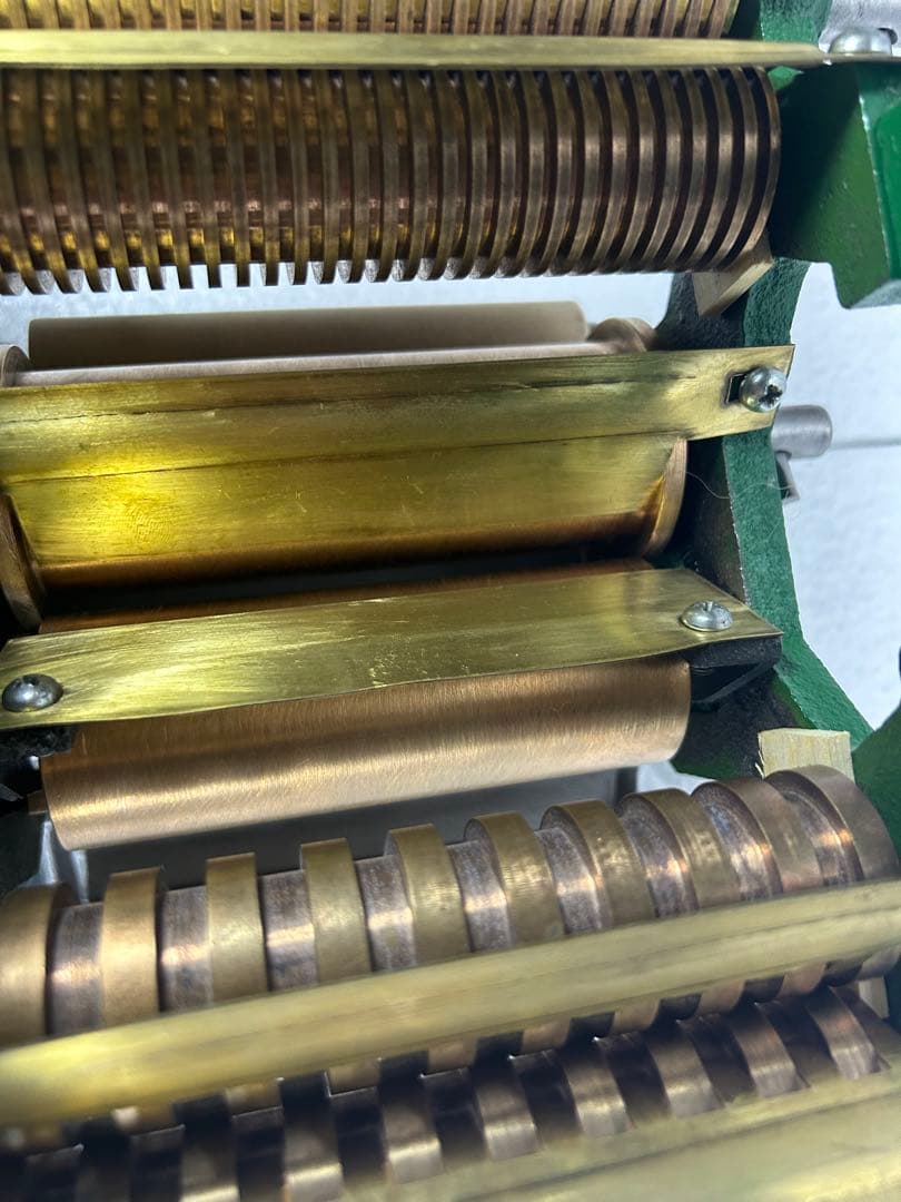 在庫処分セール　小野式製麺機2型　両刃　2.2mm&6.3mm切刃 レストア済