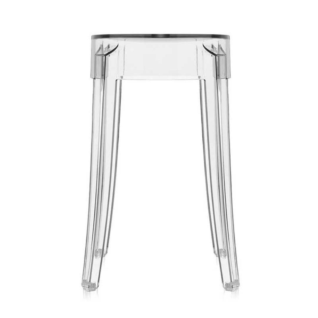 Kartell チャールズゴーストロー 透明 スツール【希少3脚セット】
