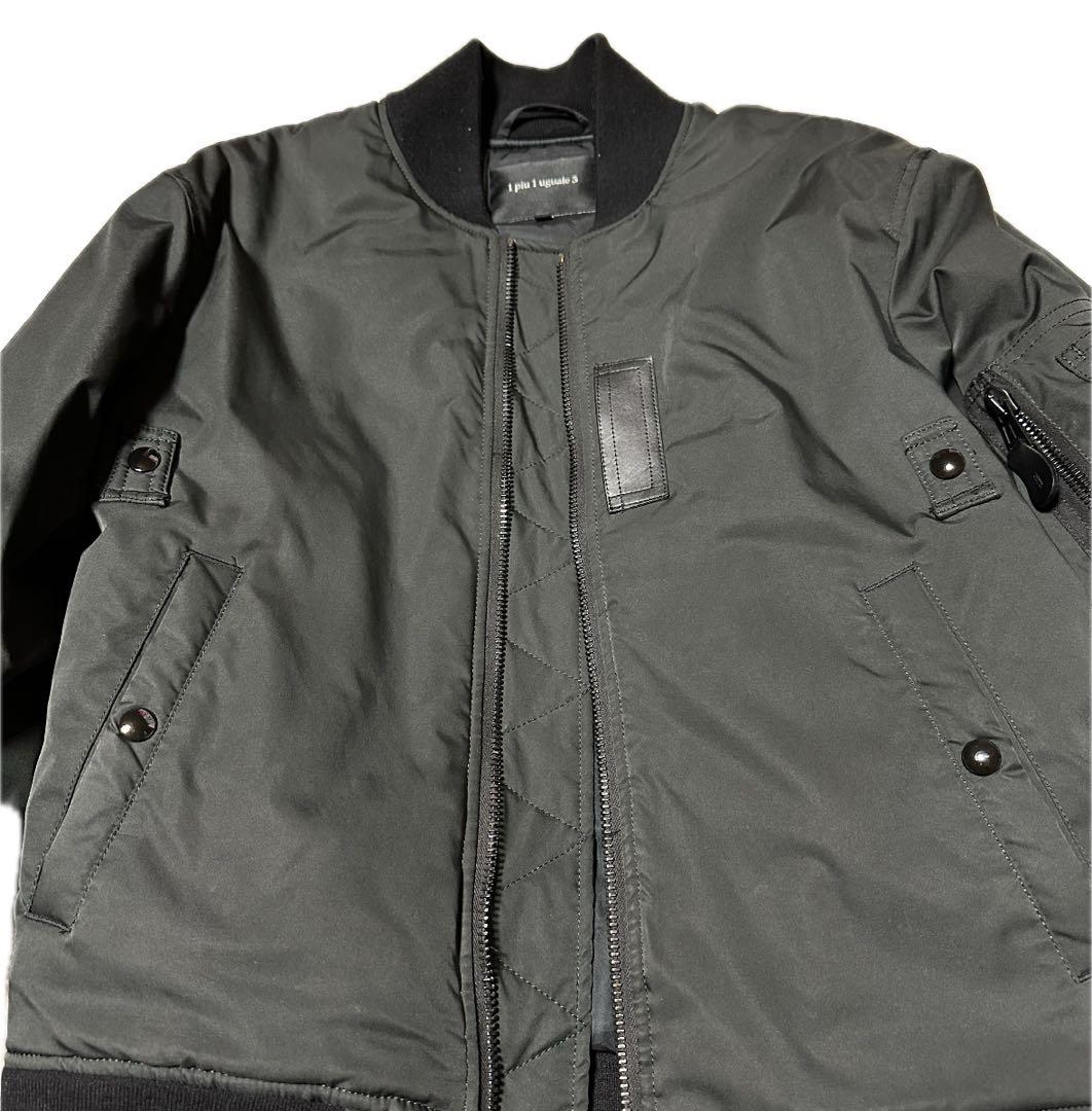 1piu1uguale3 BLACK MILITARY MA-1 Ⅳ