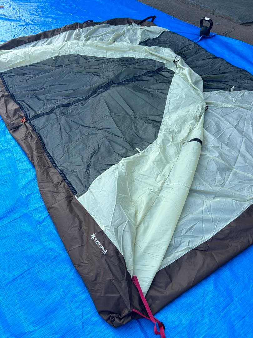 【美品】スノーピーク ランドロック アイボリー　TP-671IV