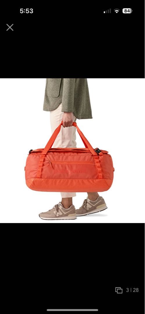 パタゴニア　ブラックホール　ダッフル 55L Patagonia 美品