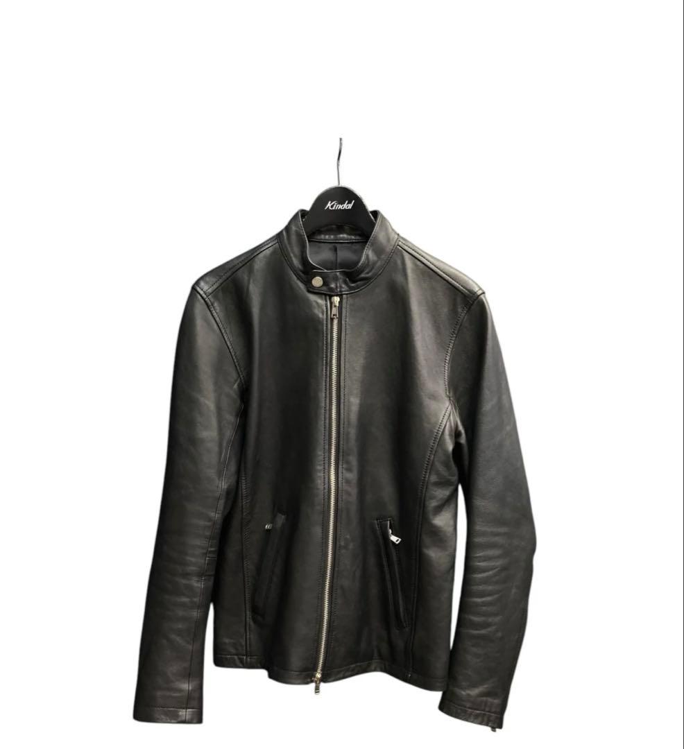 美品　SHIPS JETBLUE シングルライダースジャケット Lサイズ