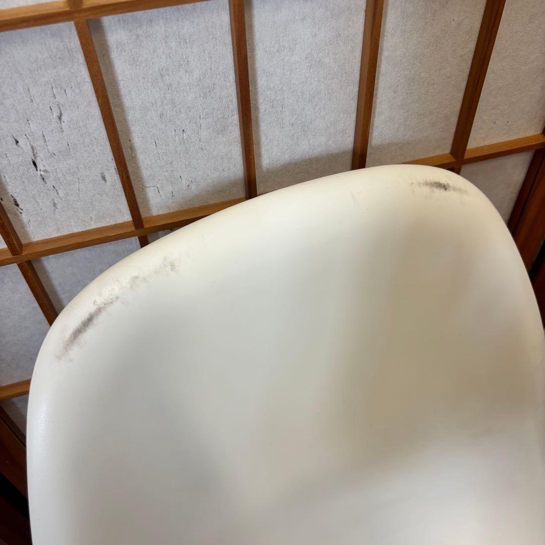 vitra eames チェアー ホワイト ロータイプ イームズ シェルチェア