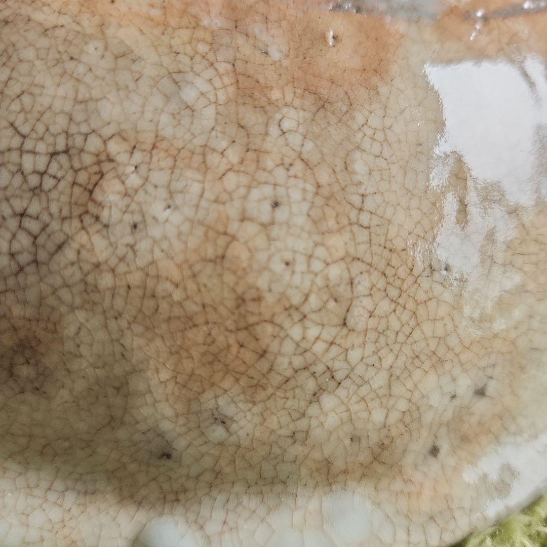 古い粉彩中皿