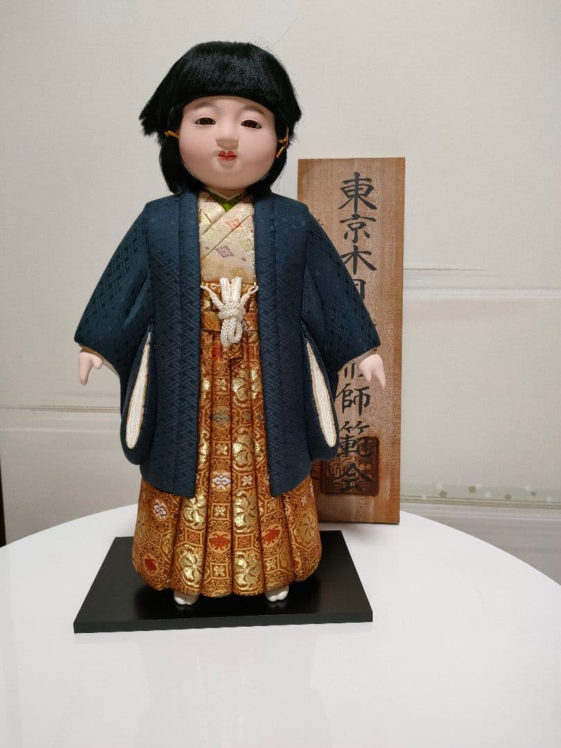 木目込み人形　特大市松人形