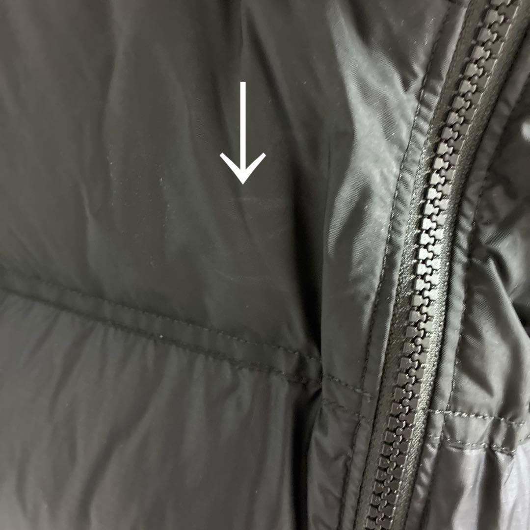 THE NORTH FACE ブラックダウンジャケット　ヌプシ　レディース　M