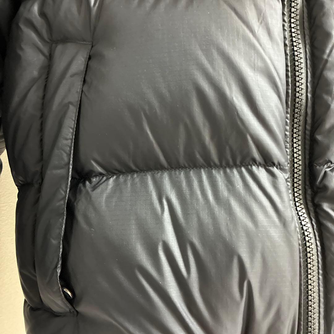 THE NORTH FACE ブラックダウンジャケット　ヌプシ　レディース　M
