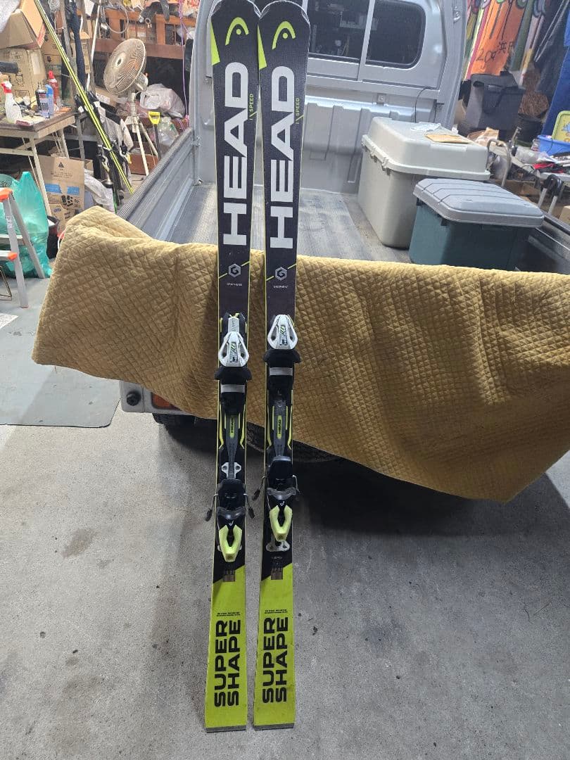 HEAD SUPERSHAPE 170cm チューンナップ済 ビン付