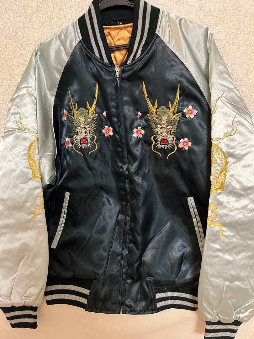 ［新品］桜竜　スカジャン　ＬＬ