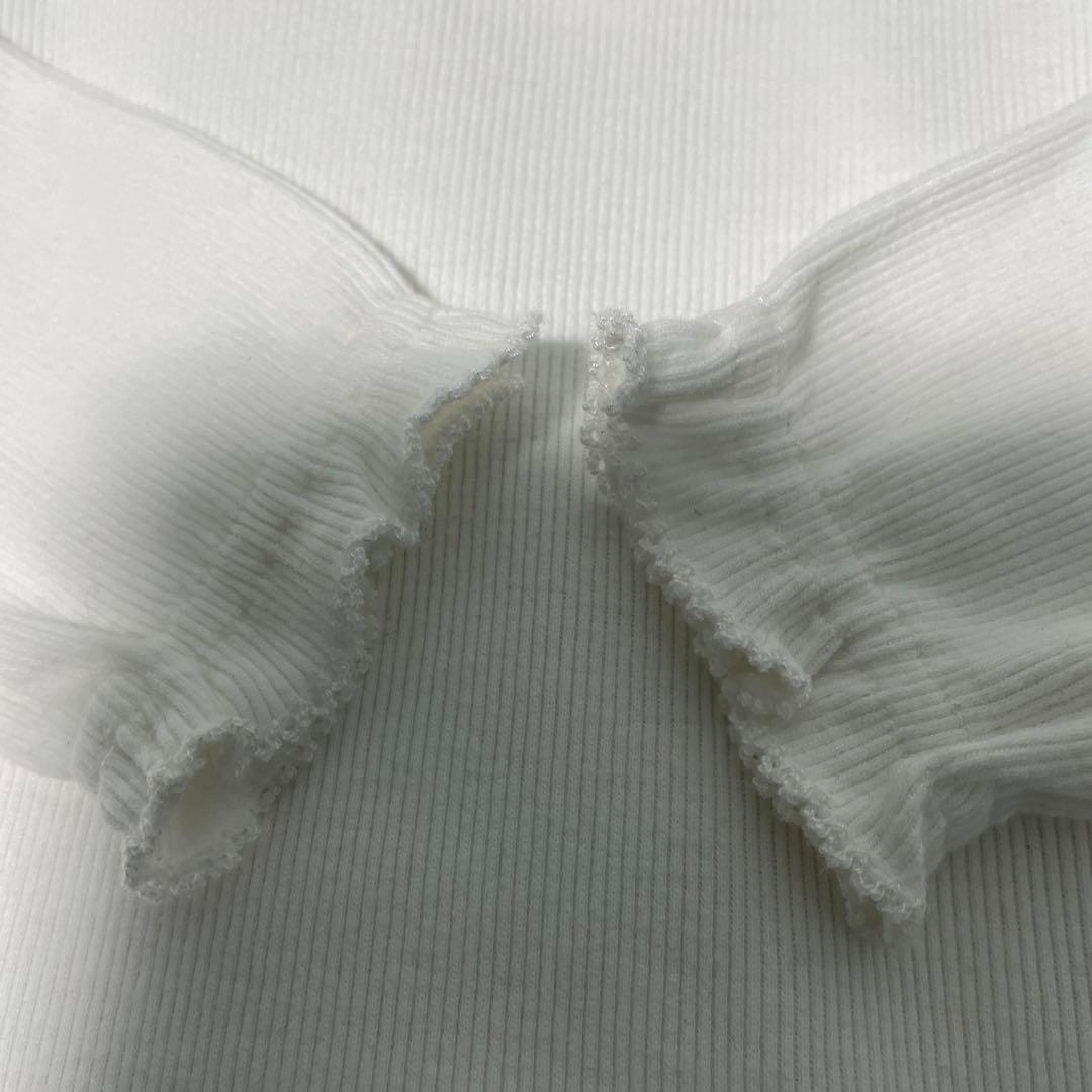 美品familiarファミリア♡ジャンバースカート＆綿タートルブラウスSET90