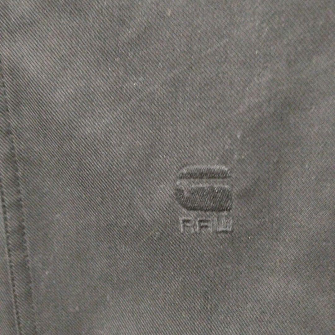 【匿名配送】G-STAR RAW　トレンチコート　ジップアップ　ブラック