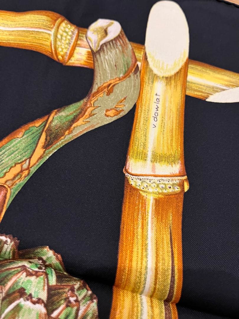 エルメス HERMES 「Jardin Créole」 クレオルの楽園　カレ90